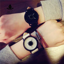 2PCS Women men Watches Casual Brand Soft Silicone Strap Jelly Quartz Watch Wristwatches for Ladies Lovers Black White