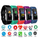 ID115 0.96 inch OLED Screen Smart Watch Wristband Pedometer Sport Fitness Tracker Bracelet(Green)
