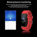 ID115 0.96 inch OLED Screen Smart Watch Wristband Pedometer Sport Fitness Tracker Bracelet(Purple)