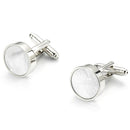 Round Sea Shell Cufflinks