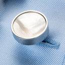 Round Sea Shell Cufflinks