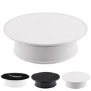 20cm 360 Degree Electric Rotating Turntable Display Stand Photography Video Shooting Props Turntable, Load 1.5kg, Powered by Battery(White)