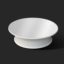 30cm 360 Degree Electric Rotating Turntable Display Stand Mirror Top Video Shooting Props Turntable for Photography, Load 4kg (White)