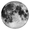 Round Puzzle Cartoon Plane Puzzle Jigsaw Toy 1000 PCS(Moon)
