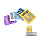 Pocket Cartoon Mini Calculator Candy Colors Handheld Coin Batteries Calculation Tool(Color Radom Delivery)