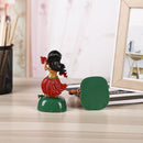 Solar Powered Dancing Hula Girl Swinging Bobble Toy Gift for Car Decoration(E)
