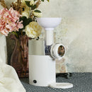 Fully Automatic Production of Frozen Fruit Dessert Ice Cream Milkshake Machine, EU Plug(WHITE)