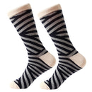 3 Pairs Cotton Various Cartoon Geometric Patterns Fashion Men Tube Socks(131-03)