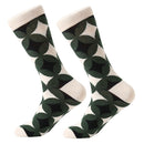 3 Pairs Cotton Various Cartoon Geometric Patterns Fashion Men Tube Socks(131-02)