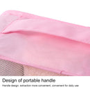6 PCS/Set Travel Bag ClothesLuggage Organizer High Capacity Mesh Packing Cubes(Rose red)