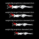Rotating Metal Spinner Fishing Lure Hard Baits Fish Hook Tackle, Weight:14g