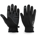 HUMRAO Outdoor Riding Fleece Warm Non-Slip Touch Screen Gloves Ski Motorcycle Gloves, Size:L(02 Luminous)