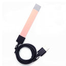 2 PCS Dual Port Universal 80cm Long Micro USB Charger for JUUL Magnetic Adsorption Fast Charging Wire