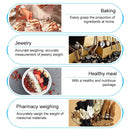 BOH-2012 Digital Multi-function Stainless Steel Food Kitchen Scale with LCD Display, Specification: 10kg/1g (Silver)