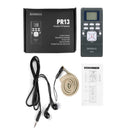 Retekess PR13 Portable FM Radio with Lanyard & Earphone(Black)