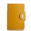Multi-card Anti-degaussing Card Set Credit Card Bag Card Holder(yellow)