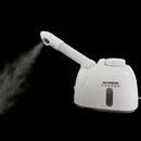 Facial Steamer Mist Sprayer SPA Steaming Machine Beauty Instrument Face Skin Care Tools Automatic Alcohol Sprayer(White)