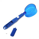 Digital Spoon Scale LCD Display Bulk Food Digital Measuring Tool Scale Range: 500/0.1g, Scoops Amout:3 PCS