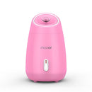 Maoer Fruit Vegetable Facial Face Steamer Household Spa Beauty Instrument Thermal Nano Spray Water Whitening Face Steamer Machine Automatic Alcohol Sprayer (Pink)