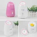 Maoer Fruit Vegetable Facial Face Steamer Household Spa Beauty Instrument Thermal Nano Spray Water Whitening Face Steamer Machine Automatic Alcohol Sprayer (Pink)