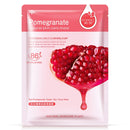 3 PCS Skin Care Plant Facial Mask Moisturizing Oil Control Blackhead Remover Wrapped Mask Face Mask Face Care(Red Pomegranate)