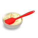 6 in 1 Food Grade Silicone Spatula Cake Spatula Oil Brush Mixing Knife Baking Cooking Utensils Set(Black)