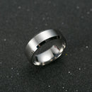 2 PCS Men Ring, Ring Size:9 (Blue)