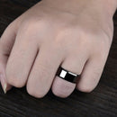 2 PCS Men Ring, Ring Size:9 (Colour)