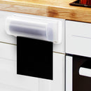 Kitchen Plastic Bag Wall-mounted Storage Box Extraction Finishing Box Creative Garbage Bag Box(Transparent)