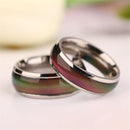 10 PCS Fine Jewelry Mood Ring Color Change Emotion Feeling Mood Ring Changeable Band Temperature Ring, Ring Size:19mm