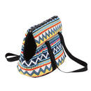 Retro Pet Carrying Bag Comfortable & Breathable Backpack For Cats And Dogs, Size:L 55x26x27cm(Owl Velveted)