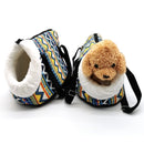 Retro Pet Carrying Bag Comfortable & Breathable Backpack For Cats And Dogs, Size:L 55x26x27cm(Love)