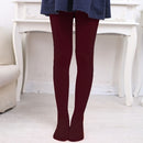 Spring Summer Autumn Solid Color Pantyhose Ballet Dance Tights for Kids, Size:XL (Wine Red)