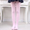 Spring Summer Autumn Solid Color Pantyhose Ballet Dance Tights for Kids, Size:XL (Pink)