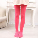 Spring Summer Autumn Solid Color Pantyhose Ballet Dance Tights for Kids, Size:XL (Watermelon Red)