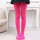 Spring Summer Autumn Solid Color Pantyhose Ballet Dance Tights for Kids, Size:XL (Rose Red)