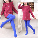 Spring Summer Autumn Solid Color Pantyhose Ballet Dance Tights for Kids, Size:XXL (Sapphire)