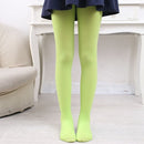 Spring Summer Autumn Solid Color Pantyhose Ballet Dance Tights for Kids, Size:XXL (Grass Green)