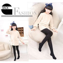 Spring Summer Autumn Solid Color Pantyhose Ballet Dance Tights for Kids, Size:XXL (Black)
