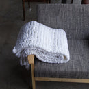 Fashion Handmade Polyester Blanket, Size:50X50cm(Dark Grey)