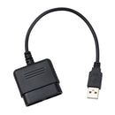 Kebidu USB GamePad Games Controller Converter Without Driver for Sony PS1 PS2 Adapter Cable
