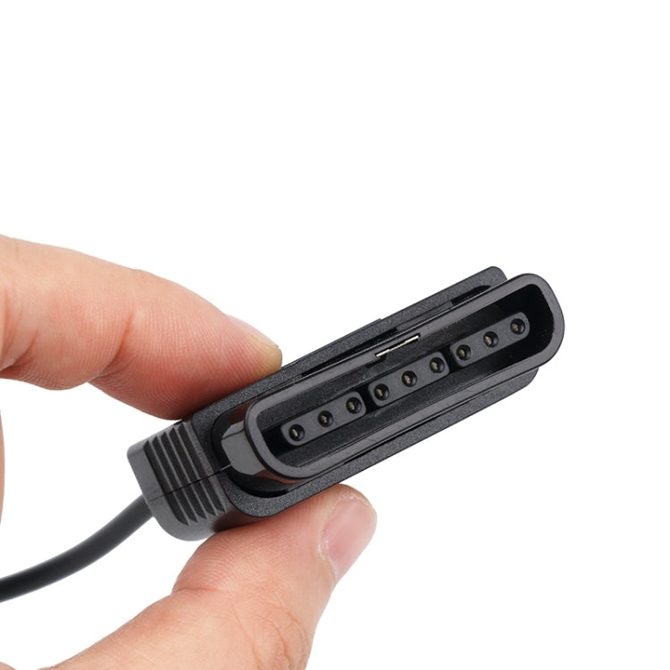 Kebidu USB GamePad Games Controller Converter Without Driver for Sony PS1 PS2 Adapter Cable