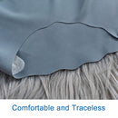 4 PCS / Set Non-trace Ice Silk Panties Female Pure Cotton Crotch Antibacterial Mid-Waist Breathable Girl Briefs, Size: L(Dark Gray+Flesh Color+Black+Caramel)