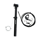 ZOOM Bicycle Wire-Controlled Hydraulic Lift Seat Tube Mountain Bike Seatpost, Size:31.6mm, Specification:375mm External Routing
