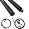 ZOOM Bicycle Wire-Controlled Hydraulic Lift Seat Tube Mountain Bike Seatpost, Size:31.6mm, Specification:375mm External Routing