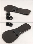 Rotation Computer Desktop Laptop Mouse Tray Elbow Pad Wrist Rest Plate Support Install on Desk and Chair