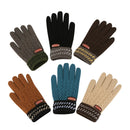 Winter Gloves Children Classical Girls Boys Winter Warm Gloves(Dark Gray)