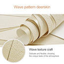 Simple 3D Water Ripple Non-woven Wallpaper Home Decoration Wall Sticker(White)