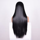 Straight Lace Front Human Hair Wigs, Stretched Length:26 inches, Style:1