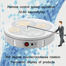 30cm Remote Control Speed Electric Turntable Sample Display Stand, Specification:EU Plug(White)